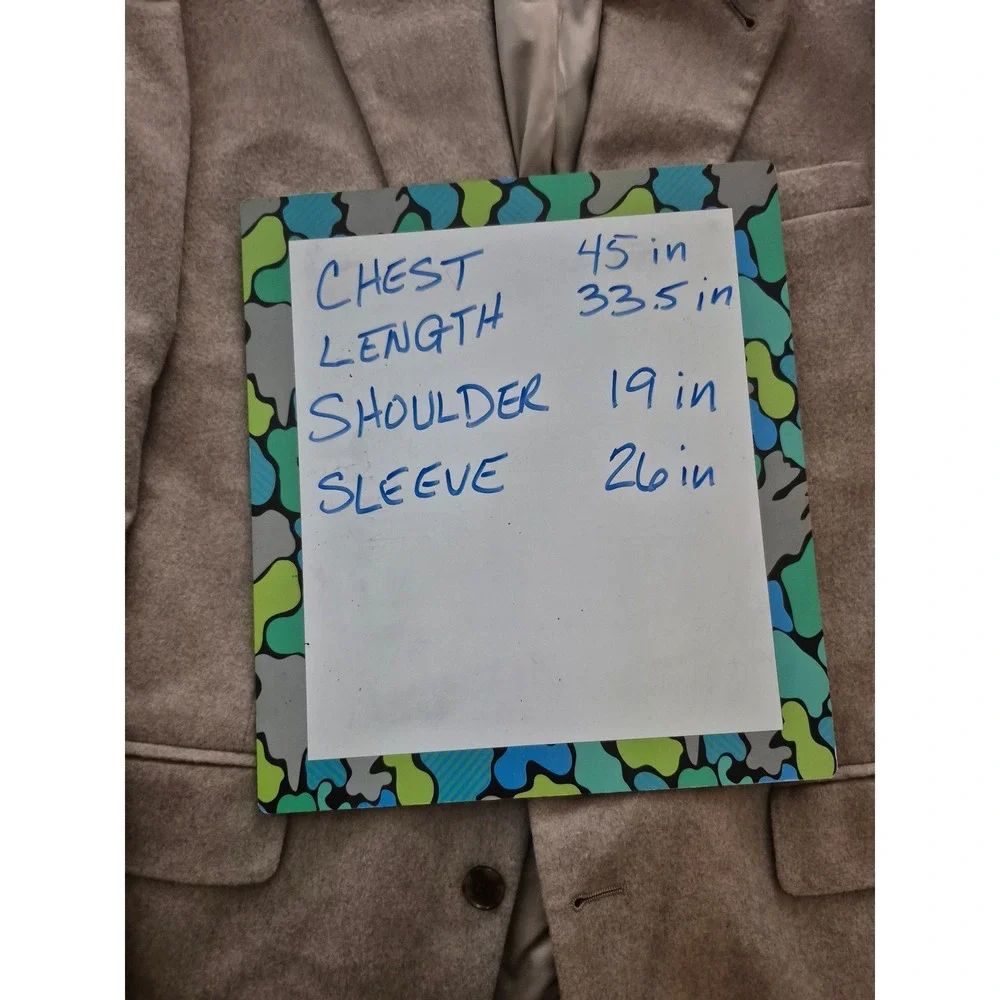 Nathan David Pincus Bros Maxwell Cashmere Blazer Mens Sport Coat Jacket 43R‎